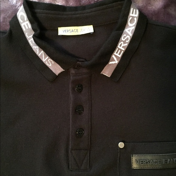 Shirts | Versace Mens Polo Shirt | Poshmark